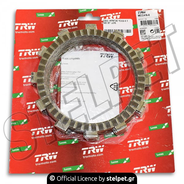 Δίσκοι αμπραγιάζ Yamaha XT 600 MCC416-8 Lucas TRW